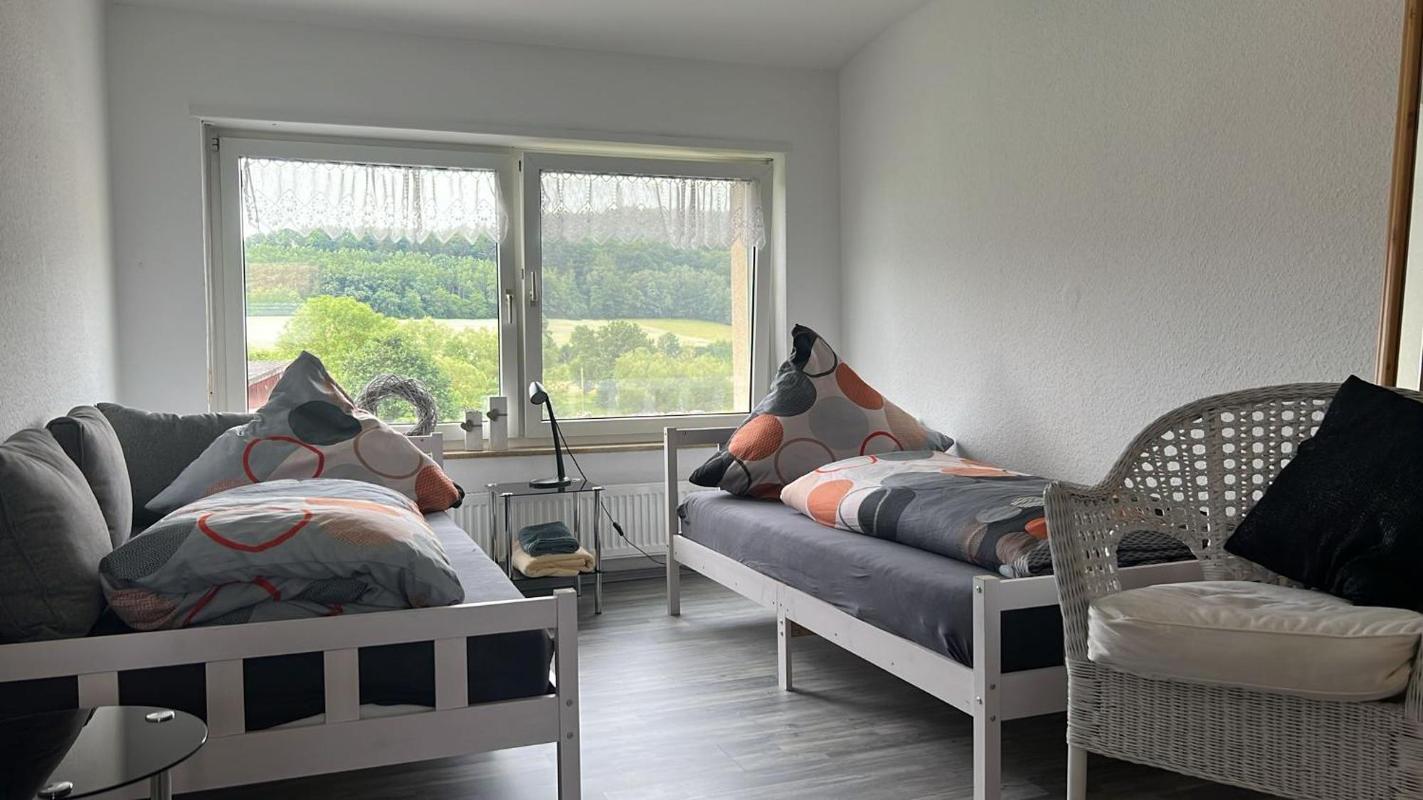 Flussnest Fulda Apartment Bagian luar foto